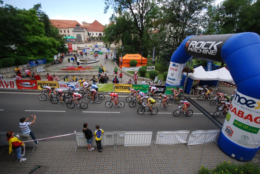 Start junior�. Kousek p�ed br�nou Honza