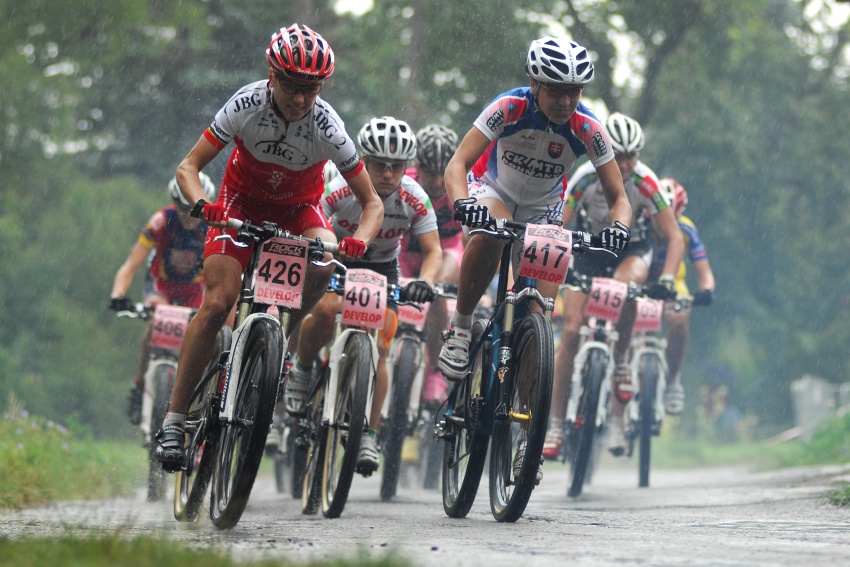 Martina po startu v bal�ku