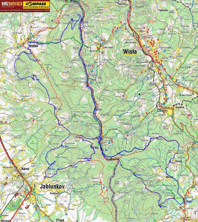 Trasa �tvrt� etapy